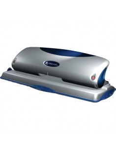 Perforatore P425 Precision a 4 fori Rexel - argento/blu - 2100754