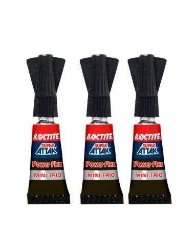 Super Attak Mini Trio 3x1g Loctite - 2048632 (conf.3x1g)