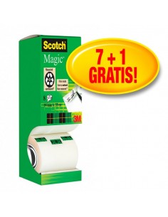 Value Pack nastro adesivo Scotch® Magic™ 810 – 19 mm x 33 m - VP 8RT  MAGIC 810 (conf.8) Scotch - 1