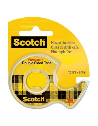 Chiocciola ricaricabile nastro biadesivo Scotch® 665 - 12 mm x 6,3 m - 665-136D