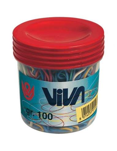 Barattolo elastici Viva - C101 (pz.100 g)