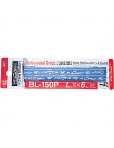 Lame di ricambio per cutter da lavoro con lama autorientrante NT Cutter - 16 mm - Y050040 (conf.10)