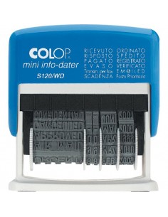 Polinomio-datario autoinchiostrante S120/WD Colop - S120WD