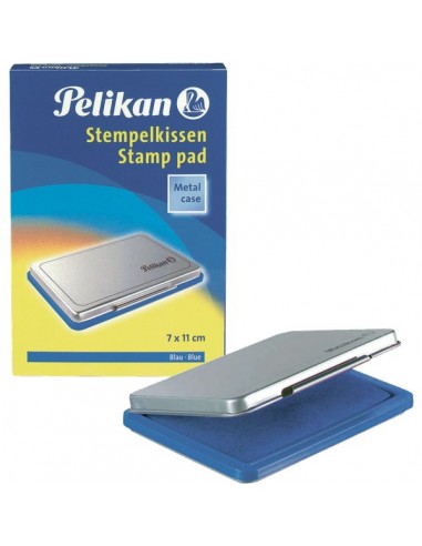 Cuscinetti inchiostrati per timbri Pelikan - blu - n° 2 - 7x11 cm - 0BEB13