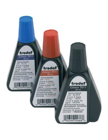 Inchiostro per timbri 7011 Trodat - nero - 28 ml - 55886