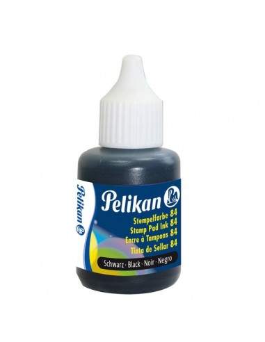Inchiostri per timbri resistenti all'acqua Pelikan - 30 ml - nero - 0BCT11