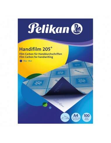 Carta da ricalco Handfilm 205 Pelikan - blu - 0C46GH (conf.100)