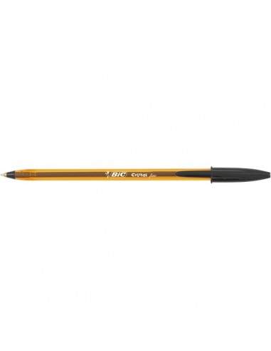 Penna a sfera Cristal® Bic - Fine - nero - 0,8 mm - 872731 (conf.50)