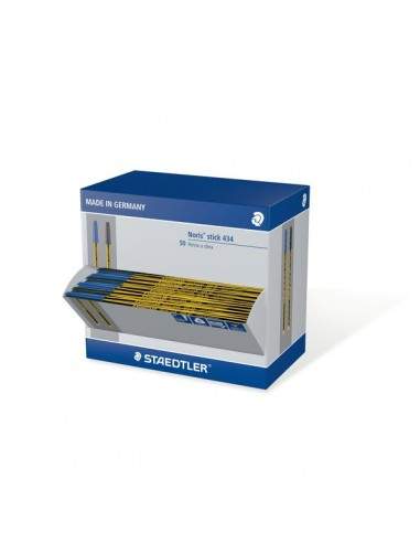 Penna a sfera Noris® Stick Staedtler - 25 blu/25 nero - 434SCAPLB (conf.50)