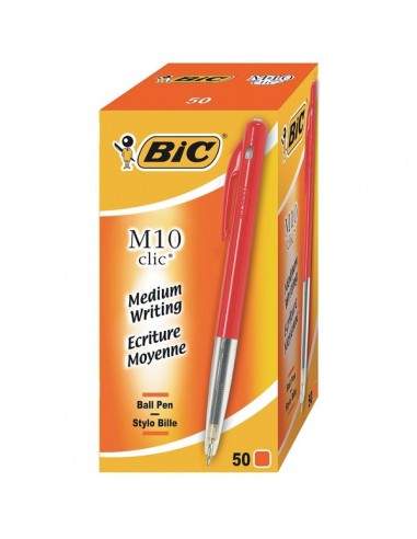 Penne a sfera M10 Bic - rosso - 1199190123 (conf.50)