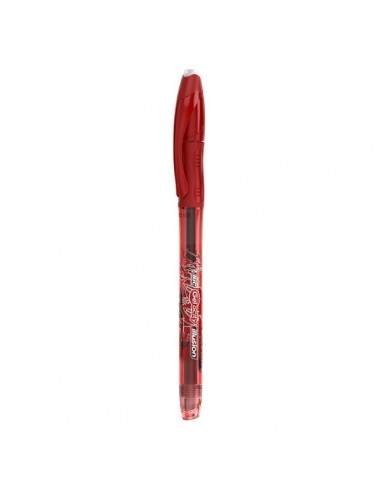 Penna cancellabile Gelocity Illusion Gel Bic - 0,7 mm - rosso - 943442 (conf.12)