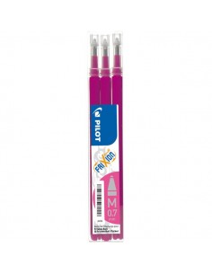 Refill per penna a sfera cancellabile Frixion Ball Pilot - rosa - 006648 (conf.3)