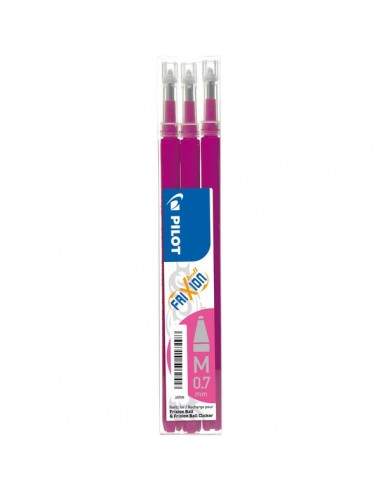 Refill per penna a sfera cancellabile Frixion Ball Pilot - rosa - 006648 (conf.3)