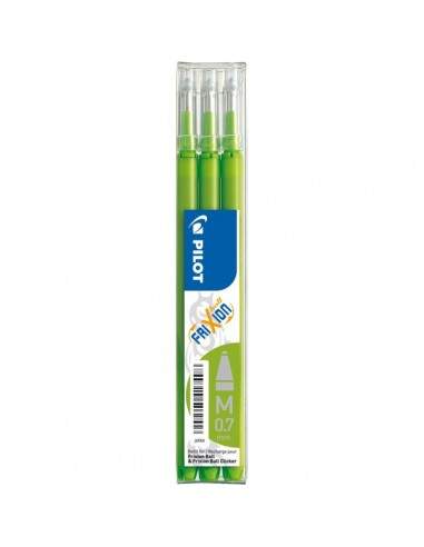 Refill per penna a sfera cancellabile Frixion Ball Pilot - verde chiaro - 006608 (conf.3)