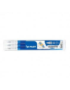 Refill penna Frixion Ball e Clicker Pilot - 1 mm - blu - 006676 (conf.3)