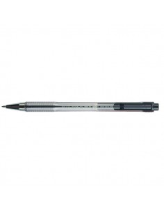 Penna a sfera a scatto BPS Matic Pilot - nero - 0,7 mm - 001625 (conf.12)