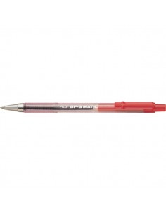 Penna a sfera a scatto BPS Matic Pilot - rosso - 0,7 mm - 001627 (conf.12)