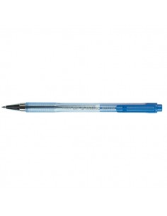 Penna A Sfera A Scatto Bps Matic Pilot - Blu - 1 mm - 001621 (Conf.12)