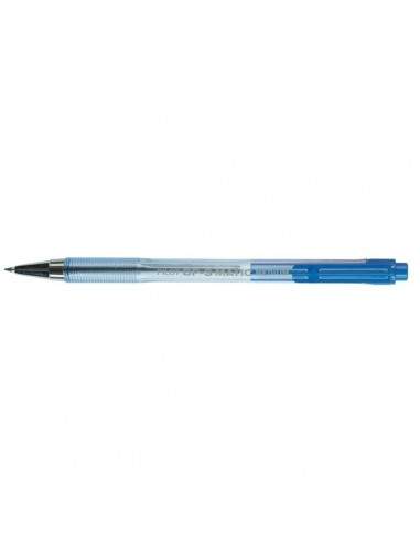 Penna A Sfera A Scatto Bps Matic Pilot - Blu - 1 mm - 001621 (Conf.12)