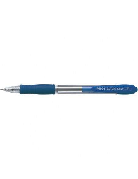 Penna a sfera a scatto Supergrip Pilot - 0,7 mm - blu - 001532 (conf.12) Penna a sfera a scatto Supergrip Pilot - 0,7 mm - blu - 001532 (conf.12)