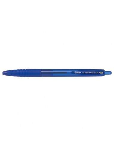 Penna a sfera a scatto Super Grip G Pilot – 0,7 mm - blu - 001639 (conf.12)