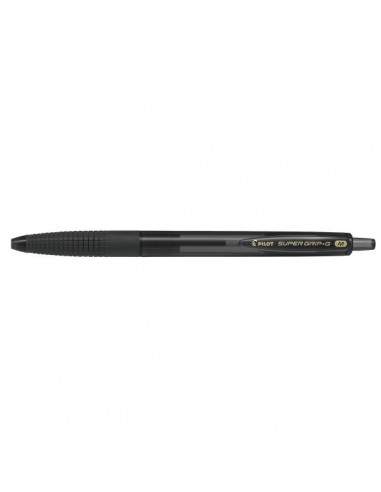 Penna a sfera a scatto Super Grip G Pilot – 0,7 mm - nero - 001638 (conf.12)