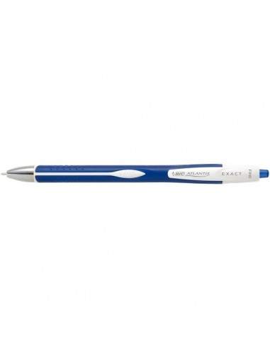 Penna a sfera a scatto Atlantis Exact Bic - blu - 918505 Bic - 1