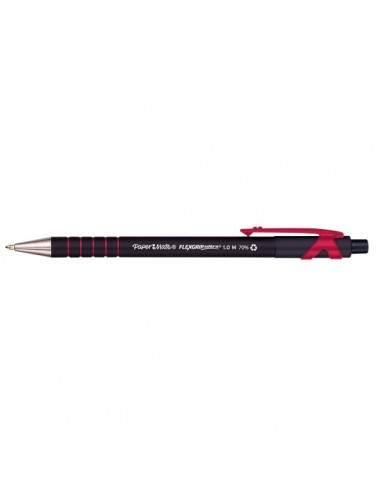 Penna a sfera a scatto FlexGrip Ultra Papermate - rosso - 1 mm - S0190413 (conf.12)