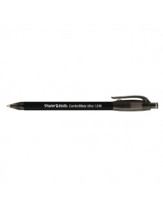 Penna a sfera a scatto ComfortMate Ultra Papermate - nero - 1 mm - S0512261 (conf.12)