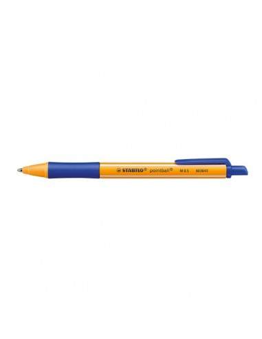 Penna a sfera a scatto pointball® Stabilo - blu - 1,2 mm - 6030/41