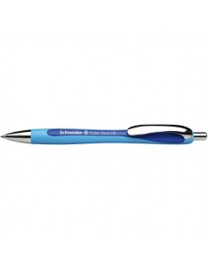 Penna a sfera a scatto Slider Rave Schneider - blu - P132503