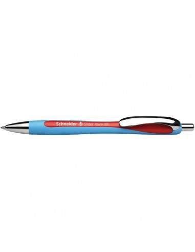 Penna a sfera a scatto Slider Rave Schneider - rosso - P132502