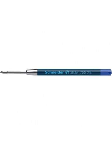 Refill per Penna a sfera a scatto Slider Rave Schneider - blu - P175503