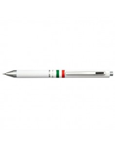 Penna 4 funzioni Quadra Osama - bianco - 0,8 mm - OD 1024ITG/1 BI