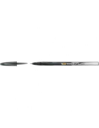 Penna Cristal Gel + Bic - nero - 0,7 mm - 919235 (conf.20)
