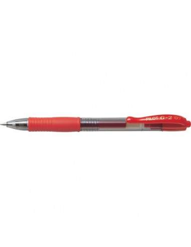 Penna a sfera a scatto G-2 Pilot - rosso - 0,7 mm - 001522