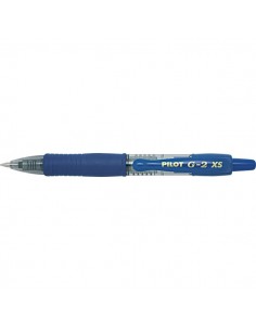 Penna a sfera a scatto Pixie Pilot - blu - 0,7 mm - 001411