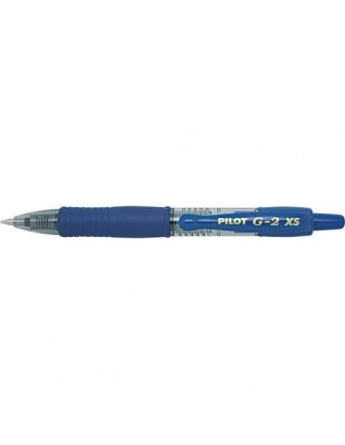 Penna a sfera a scatto Pixie Pilot - blu - 0,7 mm - 001411