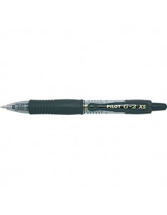 Penna a sfera a scatto Pixie Pilot - nero - 0,7 mm - 001410