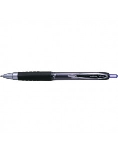 Penna a sfera gel Signo a scatto Uni-Ball - blu - 0,7 mm - M UM207 B
