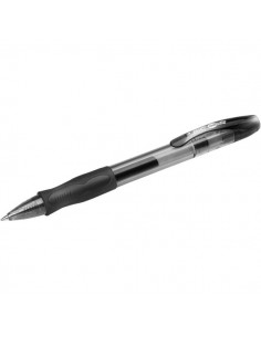 Penna a sfera a scatto Gel-ocity 0,7 mml Bic - nero - 829157