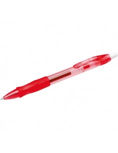 Penna a sfera a scatto Gel-ocity 0,7 mm Bic - rosso - 829159