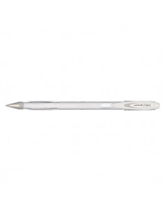 Penna a sfera inchiostro gel Uni-Ball -0,7 mm – bianco - M UM120AC BI