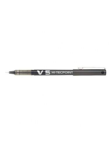 Roller Hi-Tecpoint V5 - nero - ad ago 0,5 mm - 011690