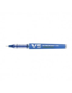 Roller V5 Refillable Pilot - blu - 0,5 mm - 040326