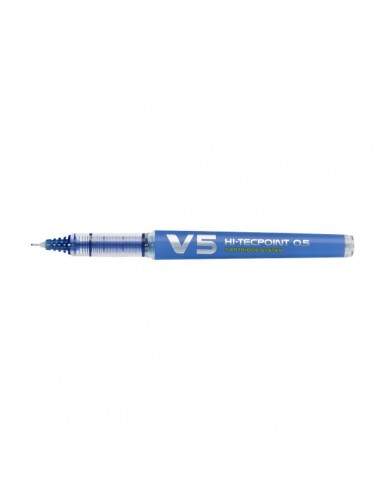 Roller V5 Refillable Pilot - blu - 0,5 mm - 040326