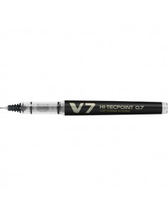 Roller V7 Refillable Pilot - nero - 0,7 mm - 040345