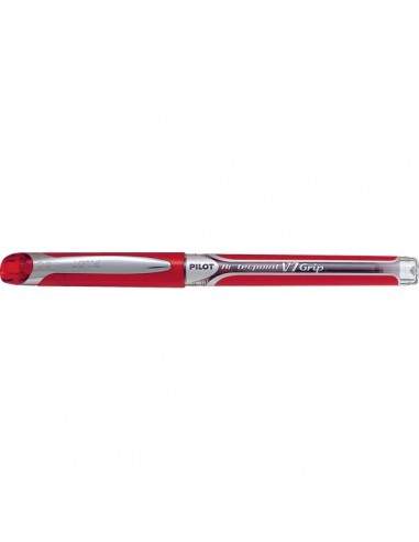 Roller V7 Grip Pilot - rosso - ad ago 0,7 mm - 006737