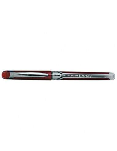 Roller V10 Grip Pilot - rosso - ad ago 1 mm - 006747