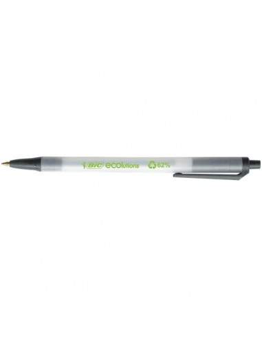 Penna a sfera a scatto Bic® ECOlutions™ Clic - nero - 1 mm - 8806871